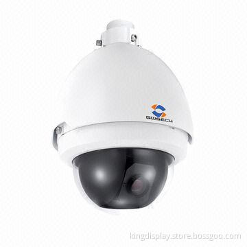 CCTV IR PTZ Dome Camera, Low-power Consumption, Optical 23X